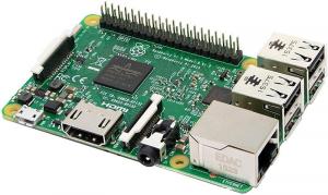 Raspberry Pi 3 Model B Quad Core CPU motherboard